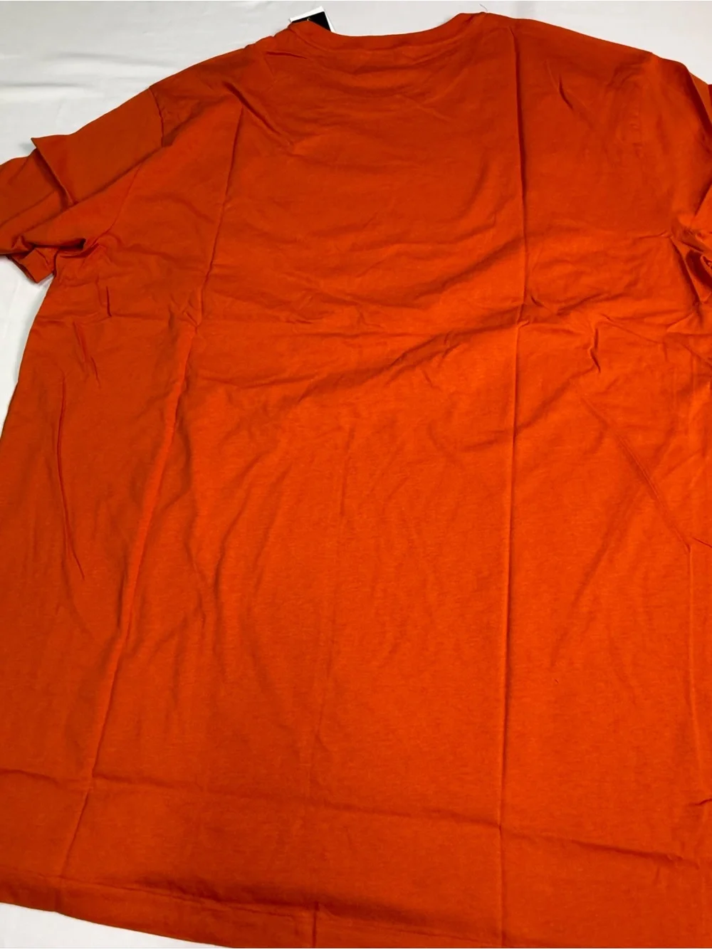 Big and Tell Polo Ralph Lauren Orange Green Pony Classic Fit Crew Neck T-Shirt
